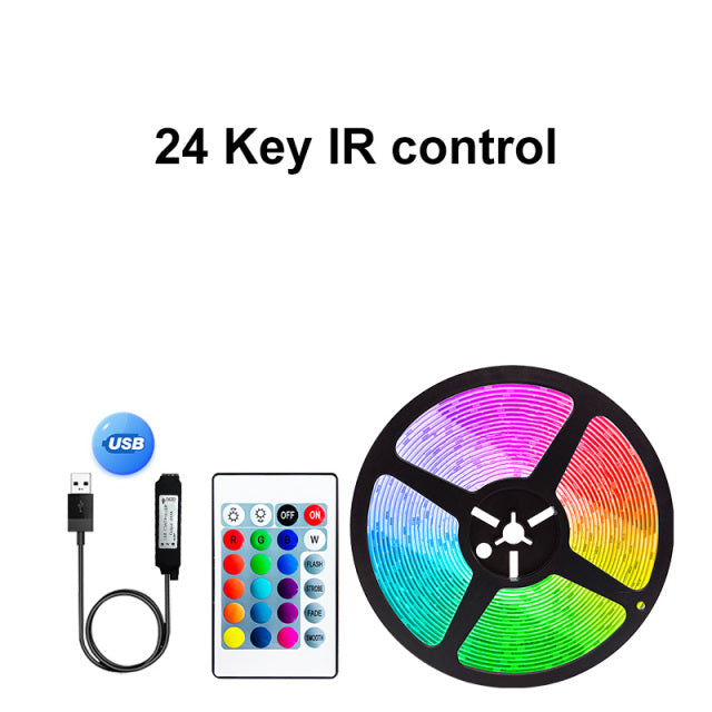 LED Strip Light USB Bluetooth RGB 5V LED